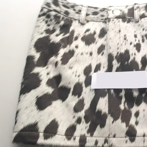 High Street Fashion Elastic Waist Men Cowhide <b>Shorts</b> Top Quality Custom Sublimated Printing Men's Cowhide Fitness <b>Shorts</b> - Product Image 4