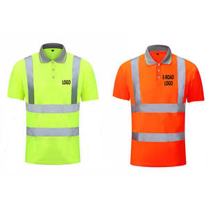 Camiseta Polo Reflectante de Alta Visibilidad, Manga Larga y Corta, Ropa de Trabajo de Seguridad, Uniforme Industrial Transpirable, Ropa de Seguridad de Neón - Product Image 3