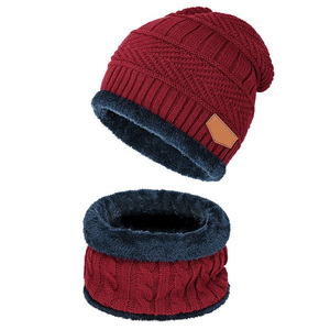 Bonnet en tricot épais pour femme, doux, confortable et chaud, style streetwear décontracté et tendance - Product Image 3