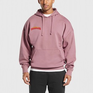 Sweat à capuche pour homme de qualité supérieure, très vendu, style hip-hop oversize à manches longues, effet délavé, imprimé, prix bas, hiver, OEM - Product Image 1