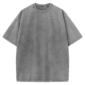 Camiseta de Hombre de Alta Calidad, 100% Algodón, Lavado Ácido, Tejido de Punto Oversize, Logotipo Personalizado, Estilo Vintage, Transpirable, Ecológica, 240 GSM - Product Image 5