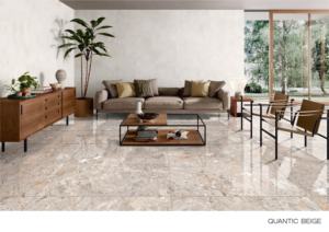 <b>Polished</b> Glazed Porcelain Tiles 600x1200mm High Gloss Large Format <b>Flooring</b> Wall Tile for Contemporary Interior Residential - Product Image 4