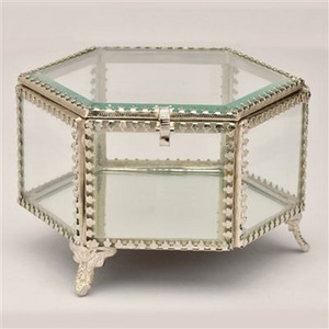 <b>Vanity</b> Storage Box Luxurious Brass Aluminum Decorative Metal Storage Decor Hotel Boxes Home Table Decoration Aluminum Storage - Product Image 3