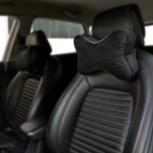 Amato Automotive Polyfill <b>Neck</b> Rest Seat <b>Cushion</b> & Pillow Car <b>Neck</b> Support - Product Image 1