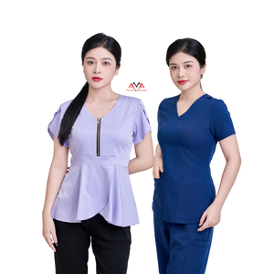 Mono de Salón de Belleza de Alta Calidad, el Más Cómodo y Útil, Último Diseño, Uniforme de Enfermera, Uniforme Médico de Hospital, Uniforme FMF, MOQ Bajo - Product Image 3
