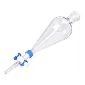Entonnoir de séparation Corning pour PYREX Economy Squibb avec robinet en PTFE pour la séparation des liquides chimiques - Product Image 1