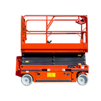 Mesa Elevatória Hidráulica Manual Tipo Tesoura com Plataforma de Elevação e Transporte de Cargas