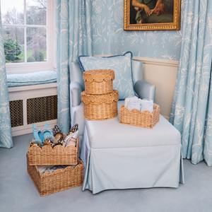 Rattan <b>flower</b> box handwoven lidded basket cheapest cost container baskets wholesale storage <b>boxes</b> - Product Image 6