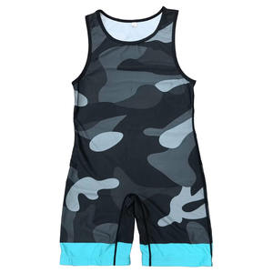 OEM High Quality <b>Wrestling</b> <b>Singlet</b> for <b>Men</b> Custom Breathable Sportswear - Product Image 1