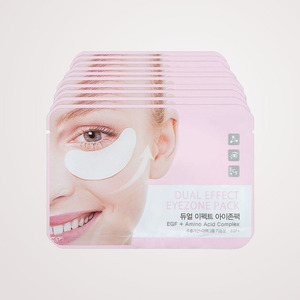 แผ่นมาส์กหน้าไฮโดรเจลเกาหลี Deycell Re DNA Dual Effect Eye Zone Pack 2 มล. x 10 แผ่น แผ่นมาส์กแบบไม่เหนียวเหนอะหนะ - Product Image 6