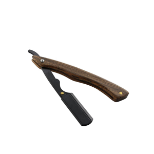 Professional Japanese Style Straight <b>Razor</b> Stainless Steel Metal Handle Foldable Barber Shaving Tool Custom Logo OEM - Product Image 1