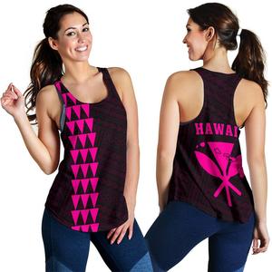 Hawaii Women's Tank <b>Top</b> Scoop Neck Floral Print Breathable Knitted Polyester Casual Sporty Back Logo Digital Printed - Product Image 1