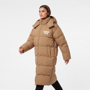 Abrigo Largo Acolchado para Mujer, Chaqueta con Capucha, Cortavientos, Cálida para Invierno, Venta al por Mayor, Diseño de Logotipo Personalizado, Ropa de Invierno para Exteriores - Product Image 6