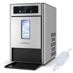 Macchina per ghiaccio a pepite da banco con comoda paletta per il ghiaccio e vassoio per l'acqua - Product Image 2