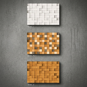 Prix de gros, ciment adhésif 30x45, carreaux muraux 3D, fourniture de matériaux de construction, 300x450, décoration de la maison, couleur, carrelage extérieur - Product Image 2
