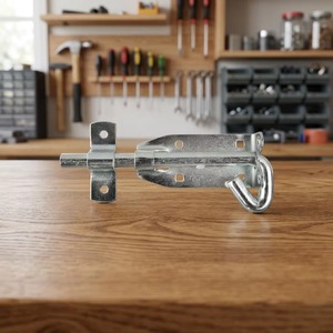 High Quality Iron Door Bolt Latch with Hook for Door and <b>Window</b> <b>Security</b> Industrial Design Easy Installation From India - Product Image 4