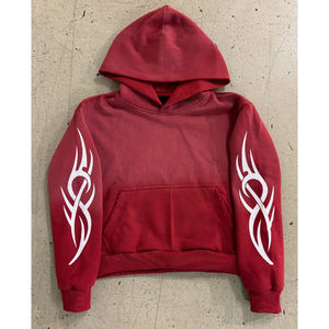 ชุดวอร์ม Glory Custom Acid-Wash วินเทจ ผ้าฝ้ายเทอร์รี่ 100% เสื้อฮู้ดดี้และกางเกงขายาว ลุคซันเฟด ดีไซน์ทำเก่าพร้อมโลโก้พิมพ์ - Product Image 3