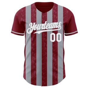Performance Mesh Baseball Jersey Sublimated Printed Breathable <b>Polyester</b> <b>Shirt</b> with Custom Team Name Unisex - Product Image 2