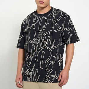 T-shirts pour hommes col rond style ringer, T-shirt graphique DTG DTF délavé et vieilli, grande taille, décontracté, streetwear, coupe ample, unisexe - Product Image 6