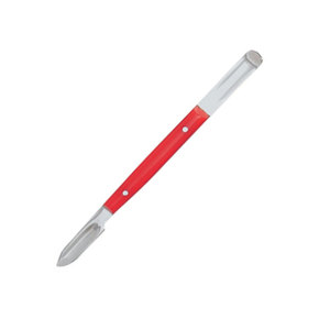 Couteau à cire rouge compact, manche en plastique, 130 mm, outil de découpe et de modelage de précision pour la sculpture de la cire - Product Image 5
