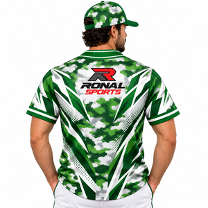 Camisetas de Béisbol para Hombre, Uniformes Personalizados con Sublimación, Ropa de Béisbol en Oferta, Servicio OEM para Adultos, Competitivo - Product Image 4