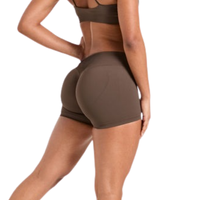 Shorts de compression taille haute pour femme OEM – Cyclisme, Yoga, Gym, Entraînement, Course à pied, Fitness – Tenue de sport athlétique extensible