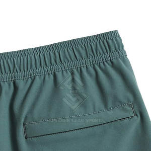 High Quality Men Solid <b>Mid</b> Waist Fleece Shorts Eco-Friendly Breathable Quick Dry Casual Wear Hot Sale - Product Image 4