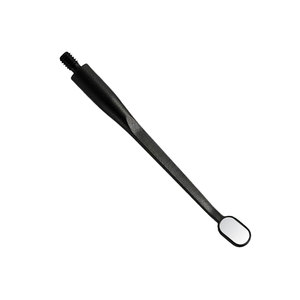 Microscopic HD Mouth <b>Mirror</b> Replacement Head Flat Surface Ultra <b>Thin</b> 0.7mm Black Coating Endodontic Micro Dental <b>Mirror</b> Head - Product Image 6