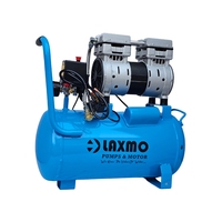 Compresseur d'air silencieux sans huile portable 30 L, moteur à piston, alimentation 220 V CA, garantie 1 an pour inspection vidéo LAXMO