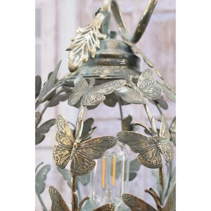 Mid Century <b>Brass</b> Butterfly <b>Lantern</b> Circular Candle Holder Home Decoration Durable Finish - Product Image 3