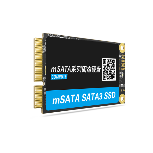 Stable Operation Industrial PC Motherboard Components Expansion Storage Internal MSATA SSD with up to 500MB/s Read/Write Speed