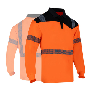 Chemise de travail à manches longues pour la construction, fabrication professionnelle, fournisseur direct d'usine, vêtements de travail respirants à haute visibilité, en promotion - Product Image 4