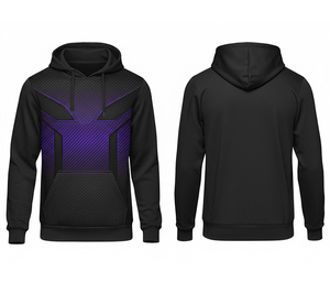 Sweat à capuche personnalisé avec logo, imprimé par sublimation, tissu de qualité supérieure – Sweat à capuche personnalisé pour équipe, homme, femme, jeune, veste à capuche d'entraînement, vêtements de sport - Product Image 2