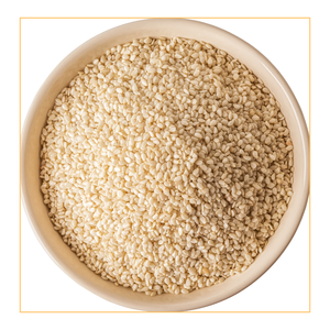 Semillas de Sésamo Orgánicas Frescas Descascarilladas, Bajo Contenido de Humedad, Ricas en Proteínas, para Decoración de Repostería, Elaboración de Tahini, Sin GMO, Certificado APEDA, 25/30/50 kg - Product Image 1