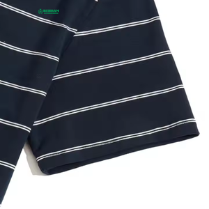 Polo décontracté pour homme, nouvelle conception, logo personnalisé sur le devant, 210 GSN, couleur unie, manches courtes, respirant, tricoté, qualité supérieure - Product Image 5