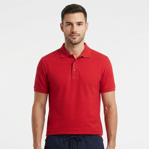 Polo pour homme respirant à manches courtes, col classique, idéal pour l'été, les activités de plein air et le quotidien, couleur kaki, style moderne et élégant - Product Image 6