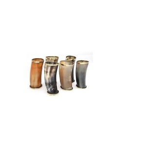 <b>Unique</b> Natural Handmade Buffalo Horn Glass Whiskey Beer Wine Drinking Cup Goblet Chalice Bar Party - Product Image 3