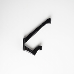 Gancho de Pared de Metal Negro Vintage con 2 Ganchos, Diseño Floral, Perchero Decorativo para Ropa, Gancho de Hierro Fundido, Precio Económico - Product Image 5