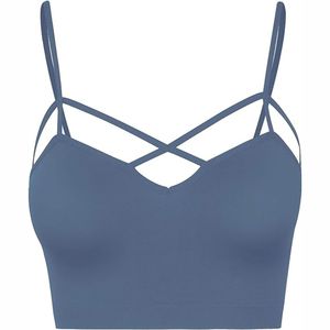 Soutien-gorge de sport pour femme grande taille avec logo personnalisé, design avant, maintien élevé et extensibilité quadridirectionnelle pour la gym et l'entraînement - Product Image 5