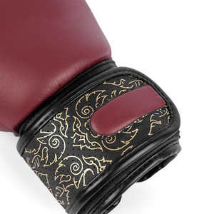 Service OEM, couleur personnalisée, gants de boxe professionnels en cuir de haute qualité, respirants, fermeture à boucle, entraînement en plein air - Product Image 5