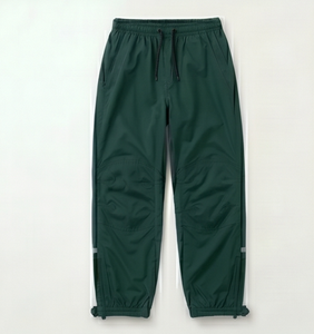Chaqueta Casual de Hombre Verde con Capucha, Impermeable, Recubierta de PU, de Poliéster, para Otoño, Corte Regular, Cuello Camisero, Cierre de un Solo Botón - Product Image 4