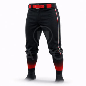 Ensemble de maillot et pantalon de baseball personnalisé imprimé par sublimation, respirant, anti-humidité, 100 % polyester, printemps, noms d'équipe personnalisés - Product Image 4