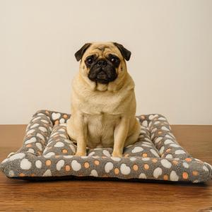 Tappetino per Cani Yommy con Base Antiscivolo in Morbido Tessuto Flanella Disponibile in 3 Misure M (57x75 Cm) L (75x95 Cm) XL (88x112 Cm) per Letti per Animali - Product Image 2