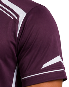 Purple <b>White</b> Men Performance T Shirt Short Sleeve Sports Jersey Quick Dry Breathable Custom Athletic Gym Training Workout <b>Tee</b> - Product Image 4