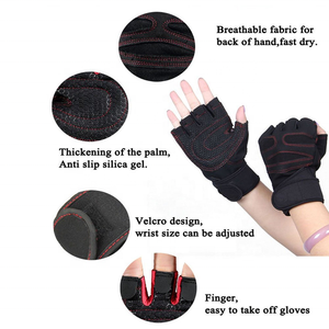 Guantes de Ciclismo de Dedos Cortos de Alta Calidad con Nuevo Diseño y Acolchado de Gel para Ciclismo de Carretera y Deportes al Aire Libre, Ideales para Gimnasio - Product Image 2