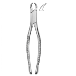 Pinzas de Extracción Modelo Americano |   Instrumentos Dentales Vitra de Acero Inoxidable de Primera Calidad - Product Image 3