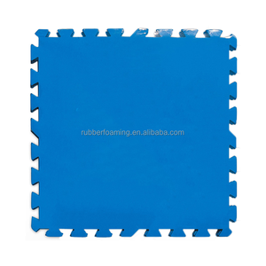 Promozione tappetino da bagno antiscivolo in schiuma EVA di colore blu azzurro ecologico da utilizzare sotto le <span class=keywords><strong>piscine</strong></span> gonfiabili - Product Image 2