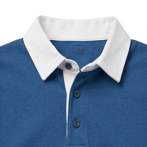 Maillot de rugby pour homme, chemise de sport décontractée, respirante, tenue d'équipe, haut d'entraînement personnalisé pour la pratique du fitness et les activités de plein air - Product Image 4