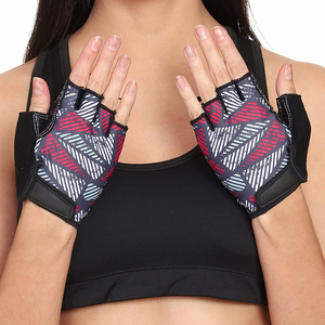 Gants de fitness en mesh pour la musculation, l'entraînement et les exercices, unisexes, fermeture à enfiler, impression par sublimation - Product Image 6