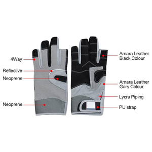 Guantes de Vela Premium para Hombre y Mujer con Palma Reforzada Antideslizante, Material Transpirable y Ligero, Cierre de Muñeca Ajustable - Product Image 2
